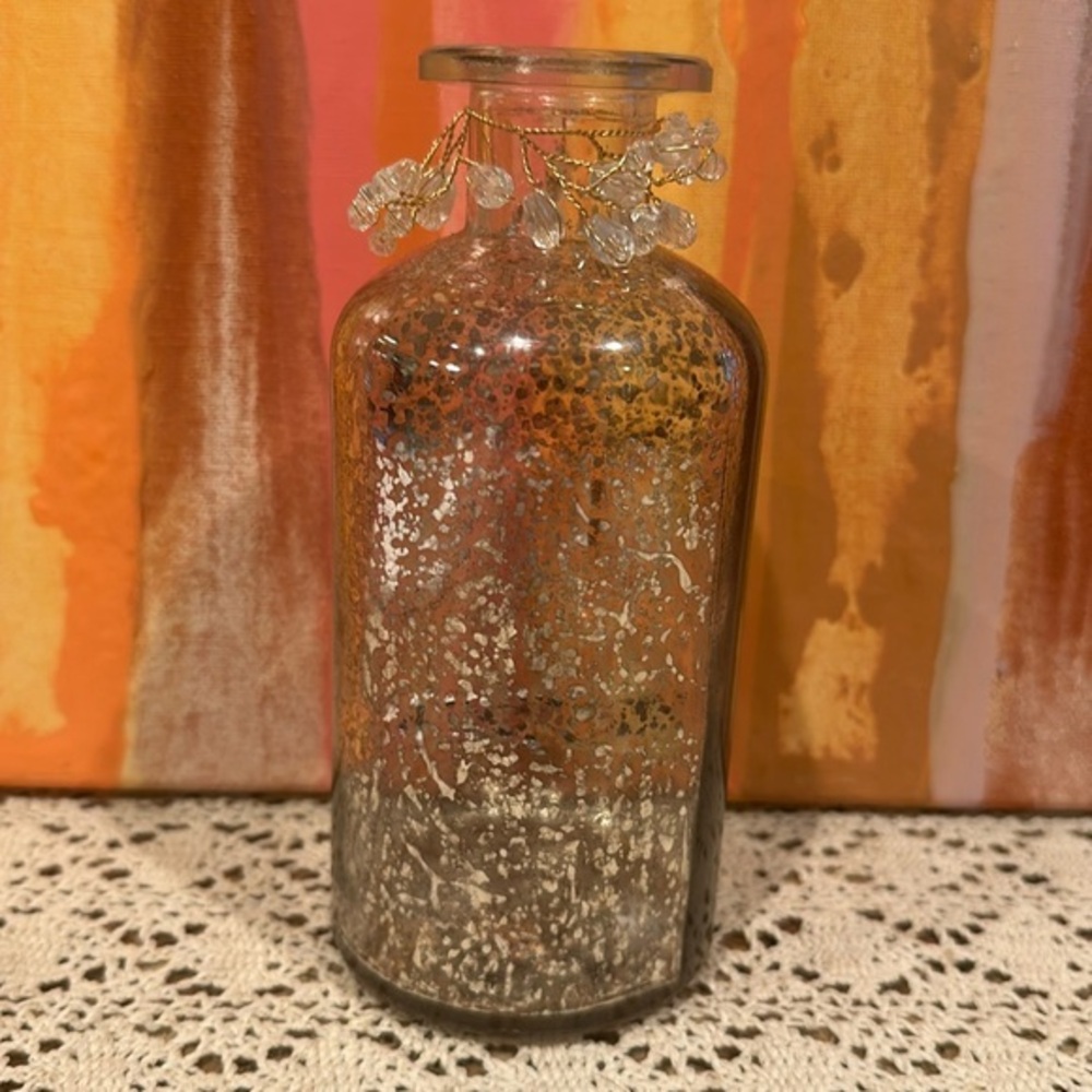 Decorative Glass Vase 6”